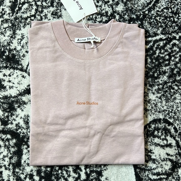 ACNE Organic Cotton Logo Longsleeve - Picture 11 of 12